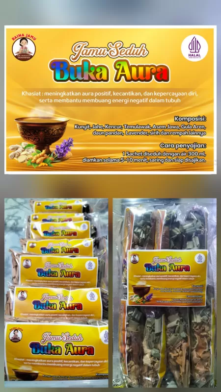 Jamu Seduh Buka Aura Bercahaya